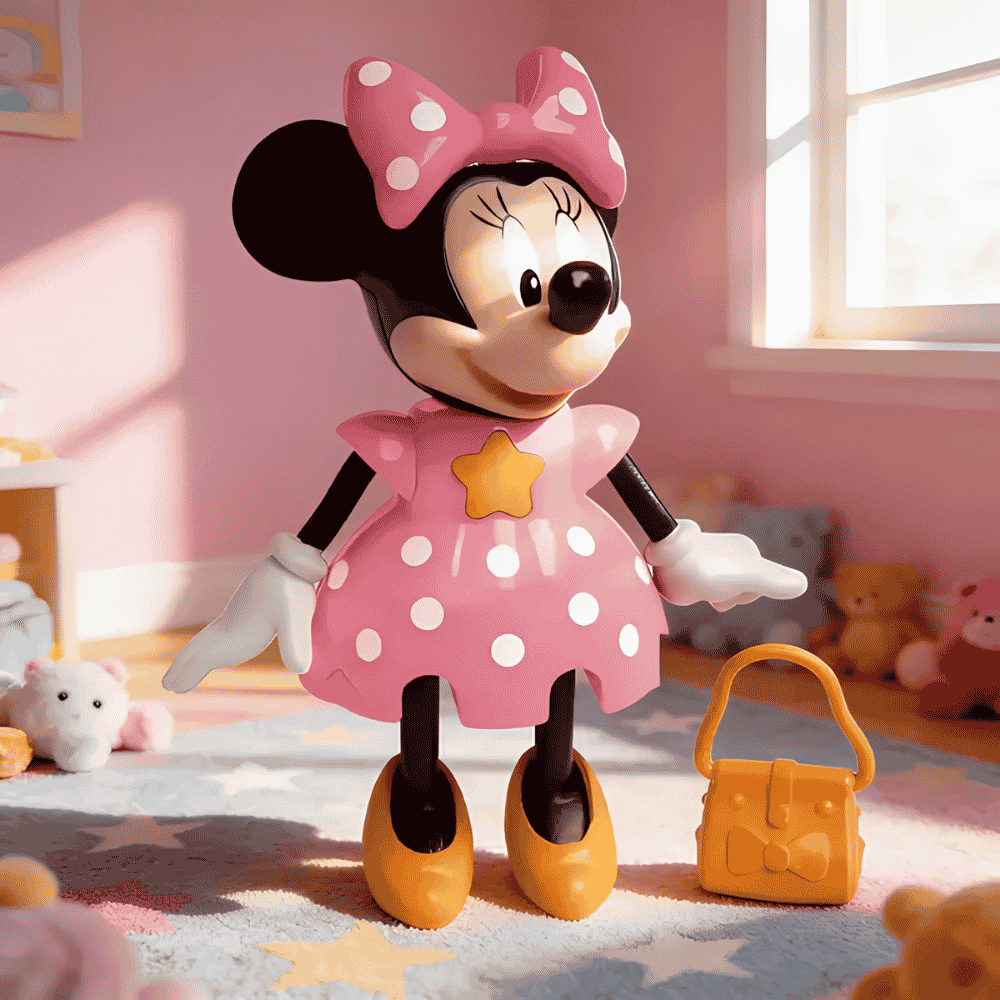 Boneca Minnie Conta História com Som Disney Elka