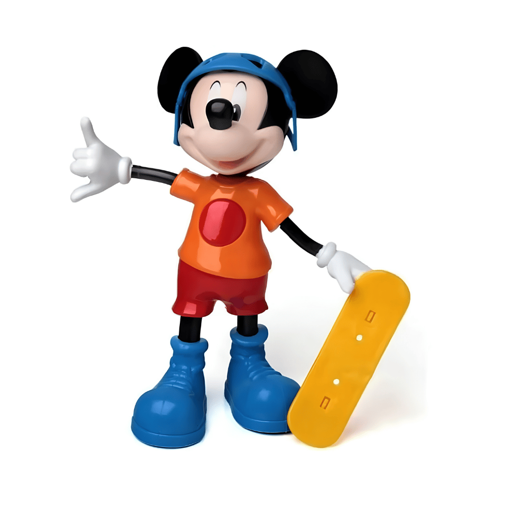 Boneco Mickey Radical com Skate e Som Disney Elka