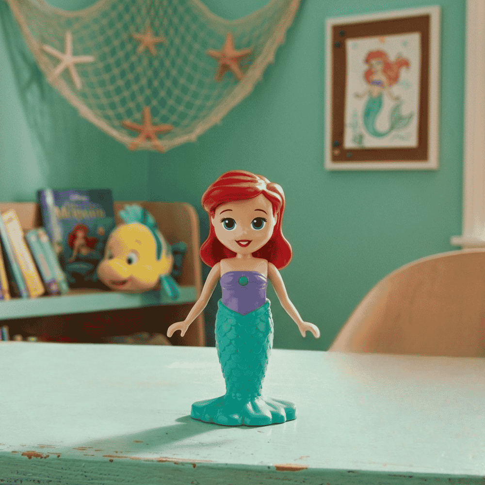 Boneca Ariel com Som Disney Elka