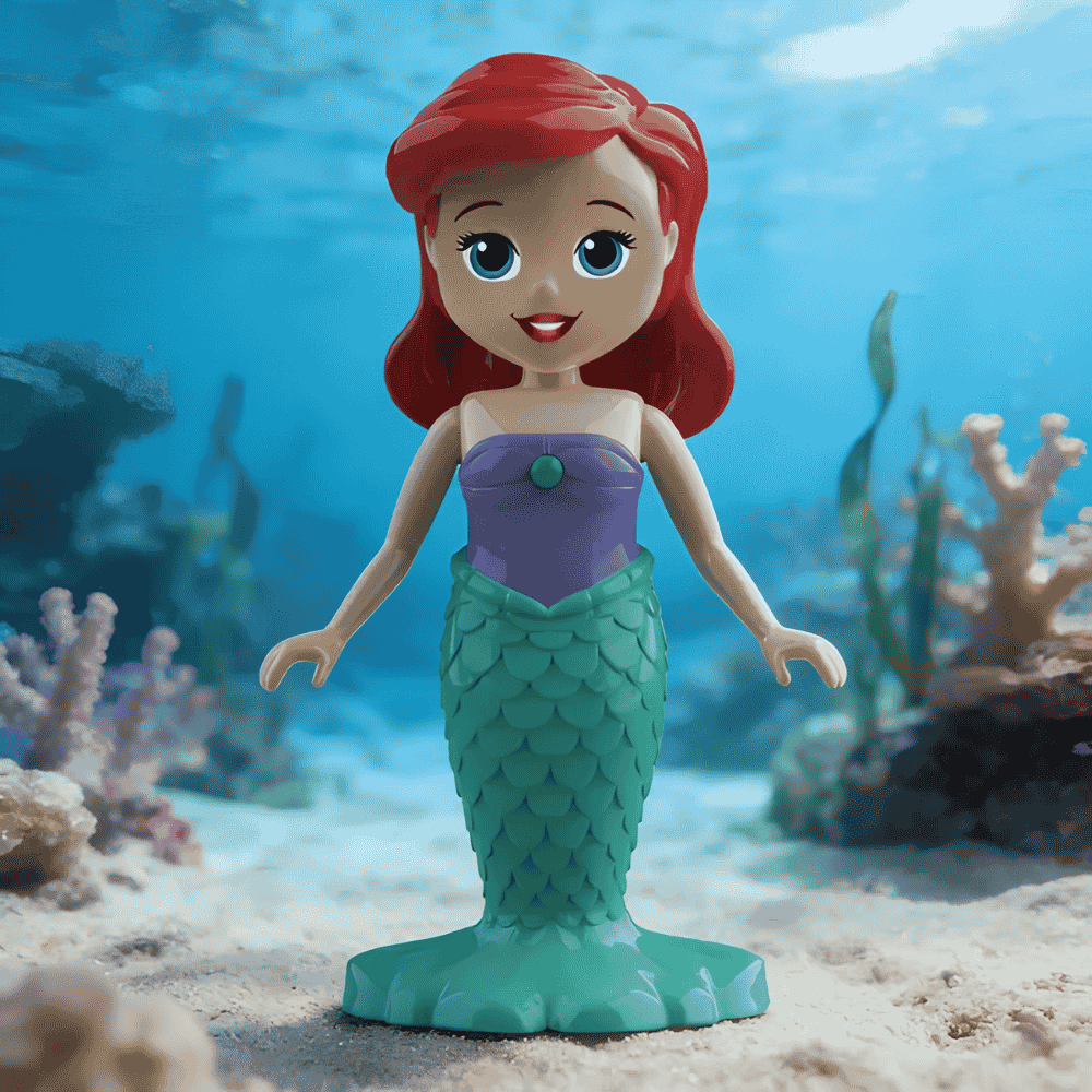 Boneca Ariel com Som Disney Elka