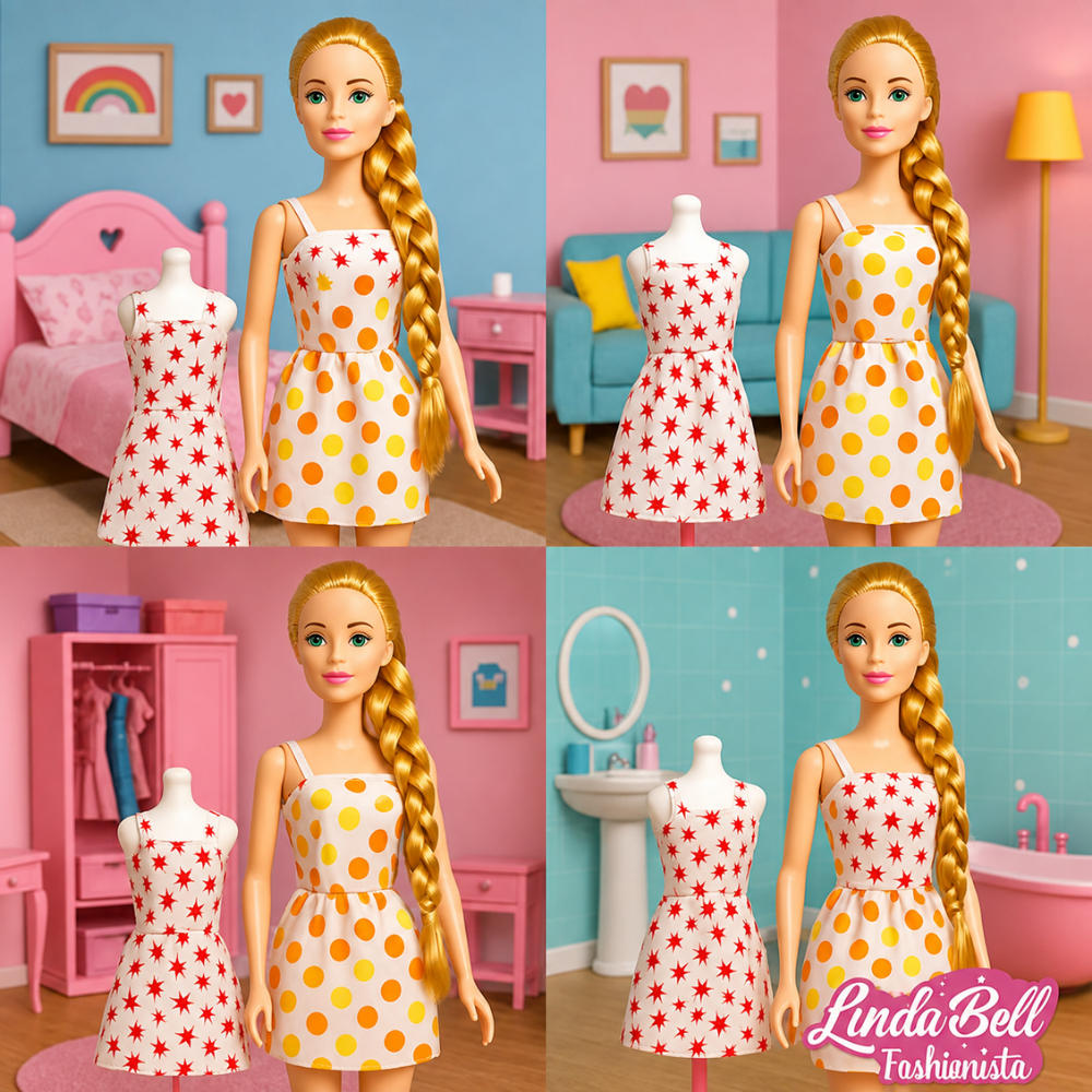 Boneca Fashionista Ark Toys