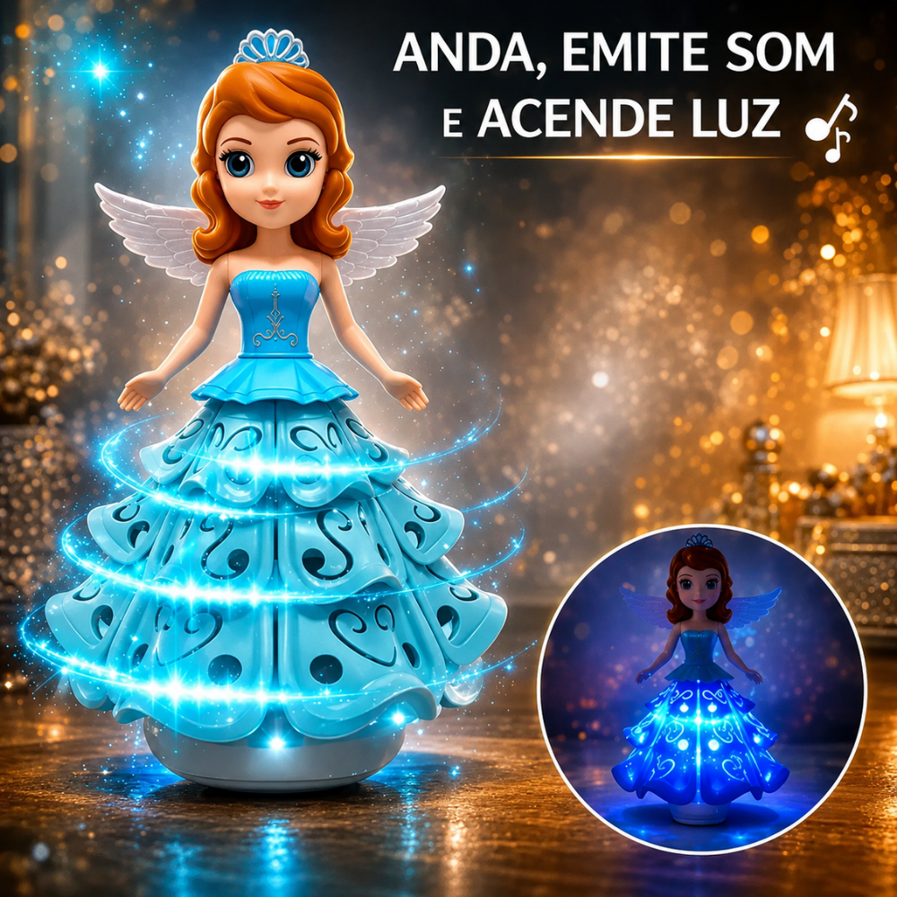 Bate e Volta Princesa Ark Toys