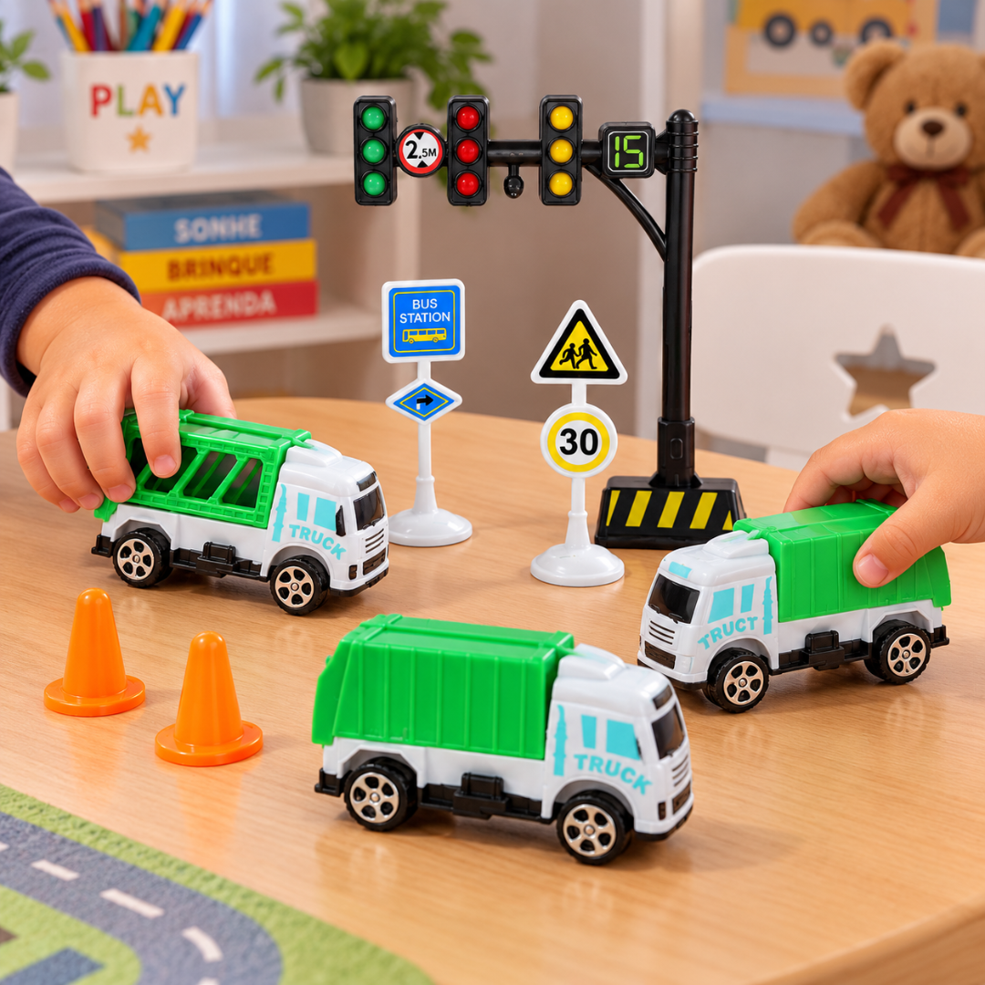 Mini Carro Playset Coletor Ark Toys