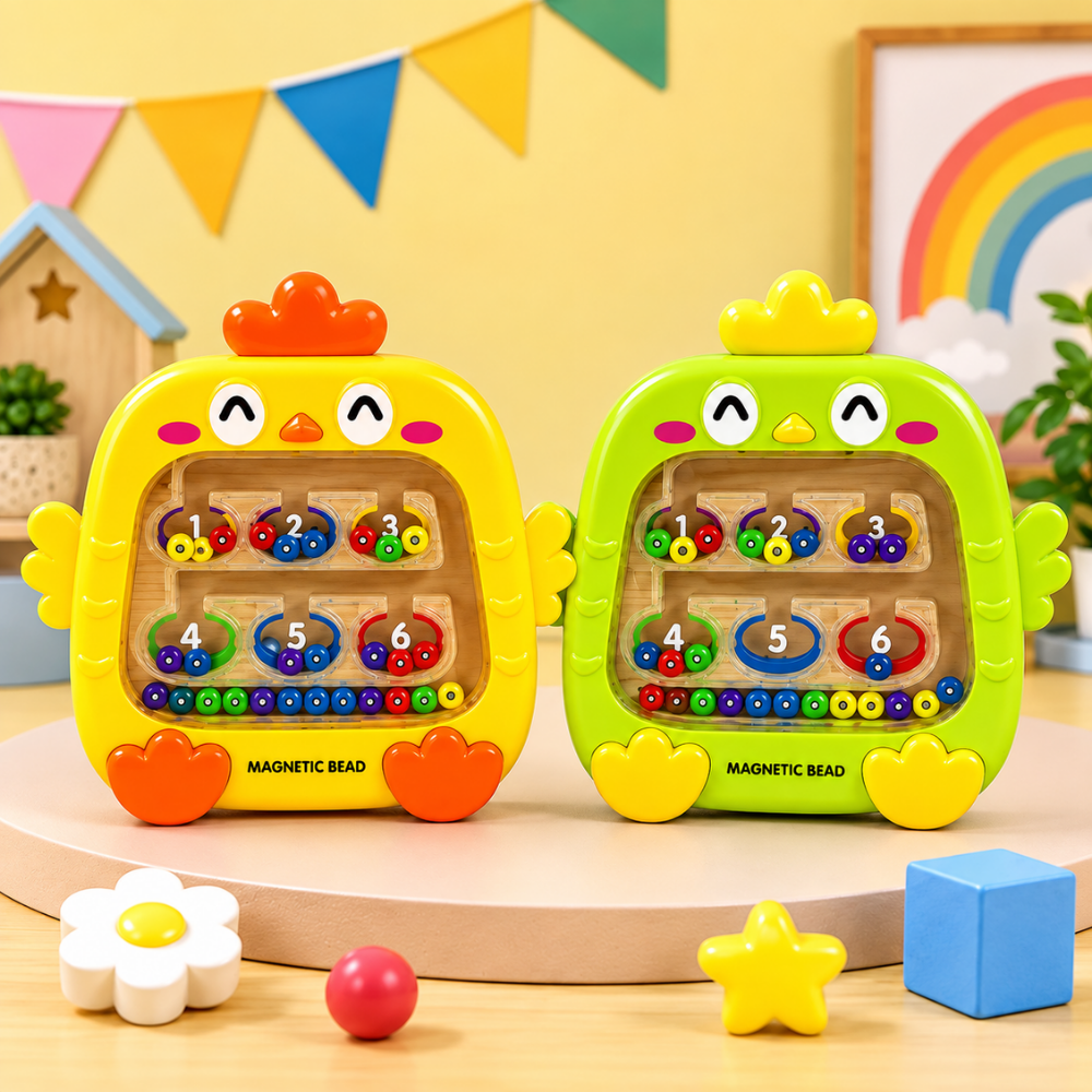 Brinquedo Educativo Magnético Pintinho Ark Toys
