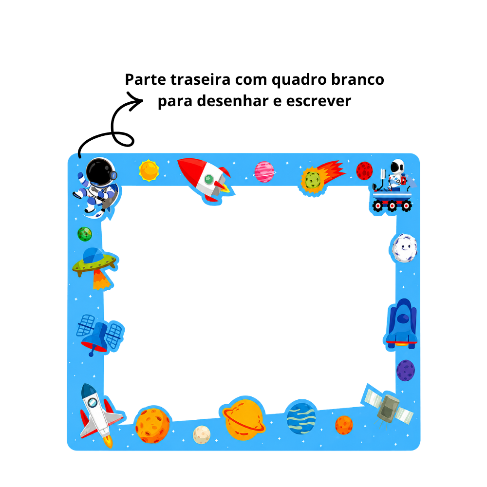 Quebra-Cabeça de Madeira Espaço Ark Toys
