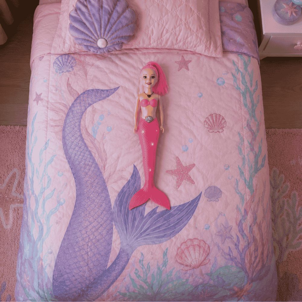 Boneca Sereia Encantada Mini com Luz Ark Toys