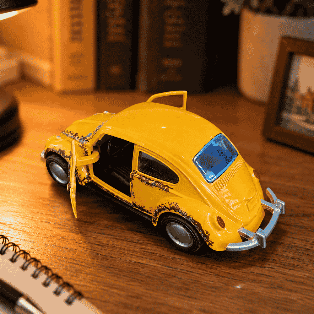 Carro Fricção Metal Retrô Envelhecido Ark Toys