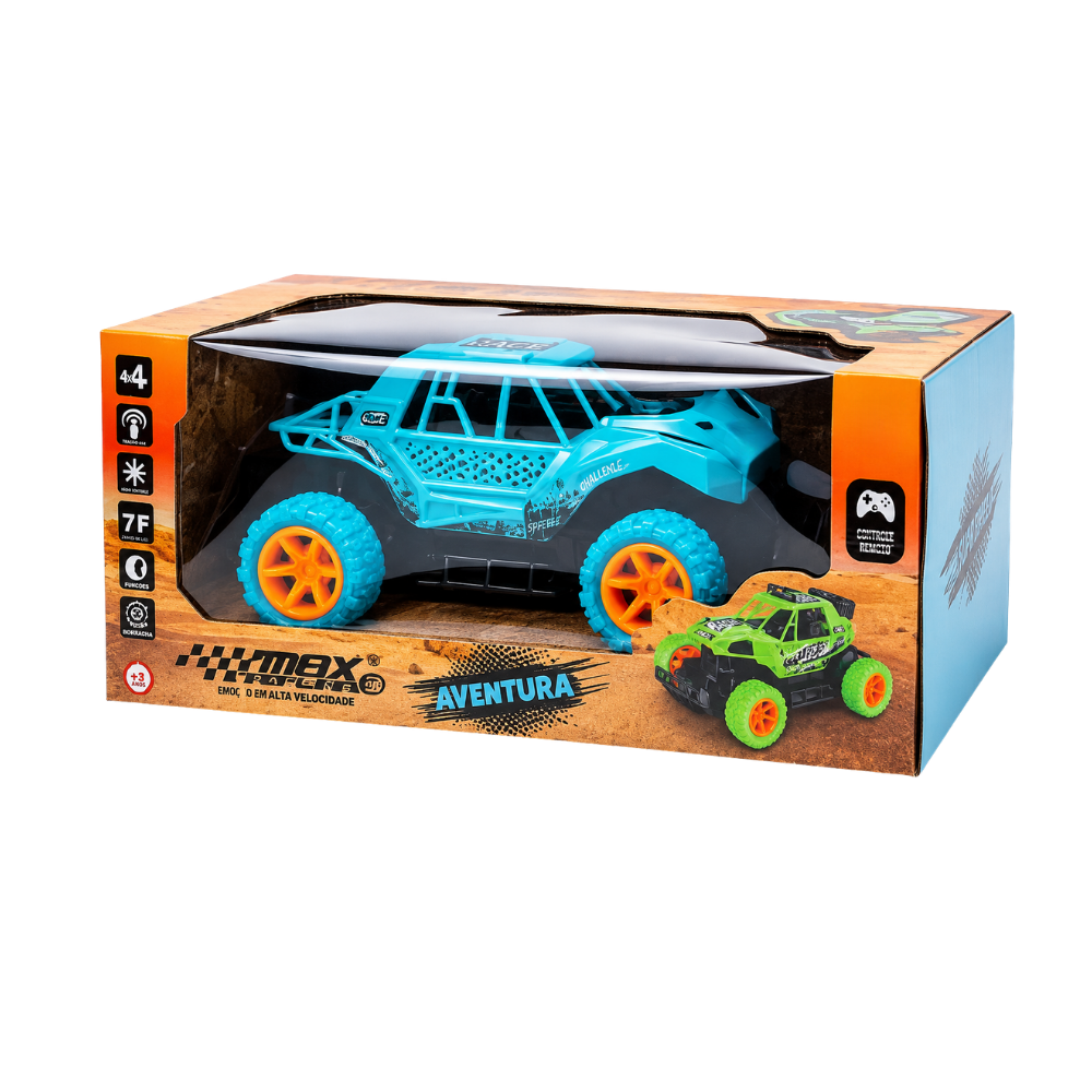 Carro Controle Remoto Aventura Ark Toys