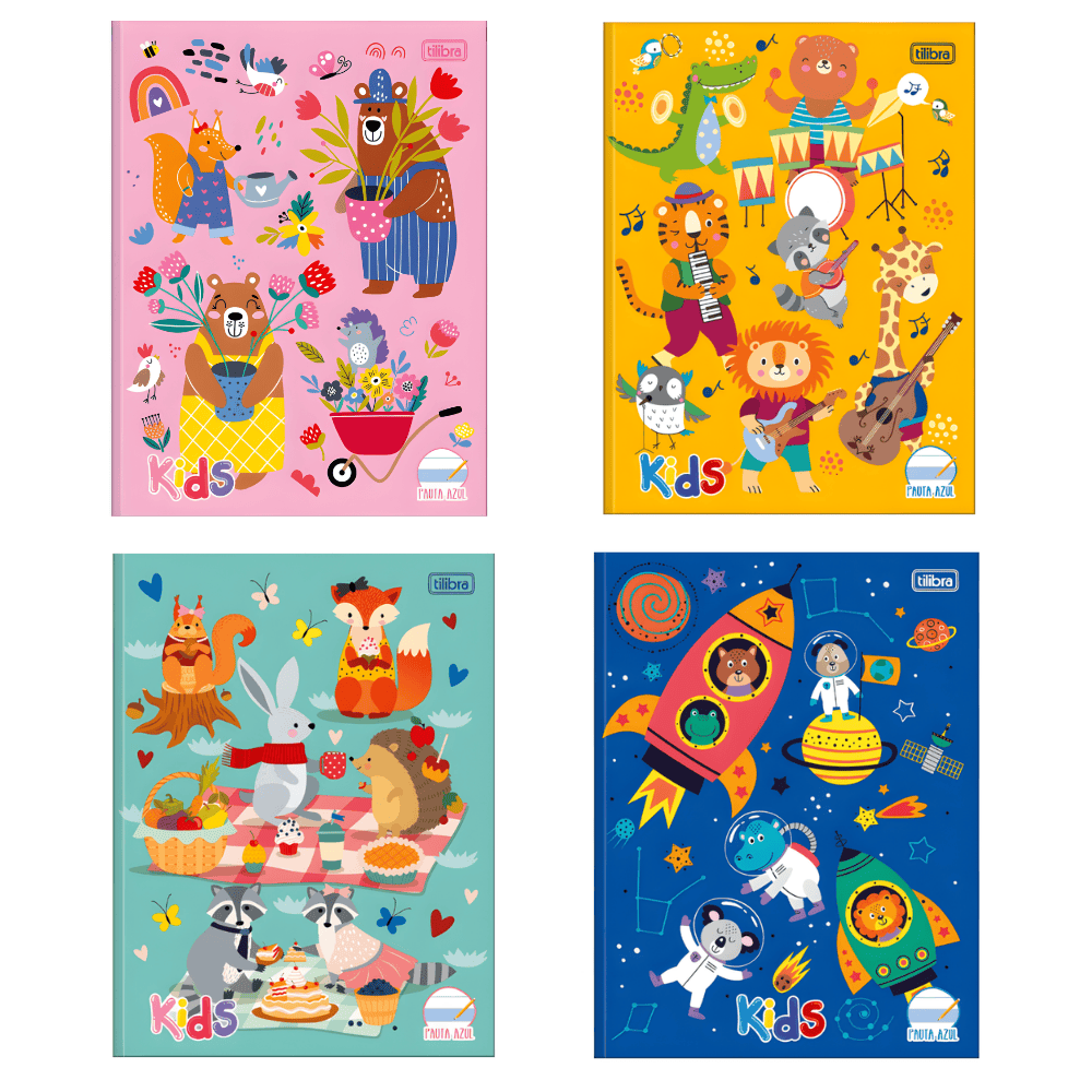 Caderno Caligrafia Kids 40Fls