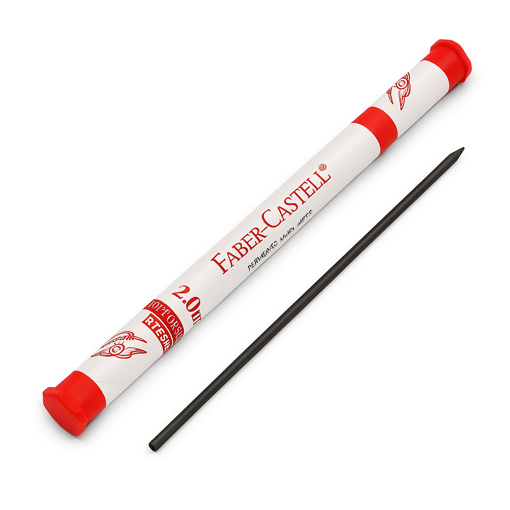 Mina Grafite 2,0Mm Hb Faber Castell