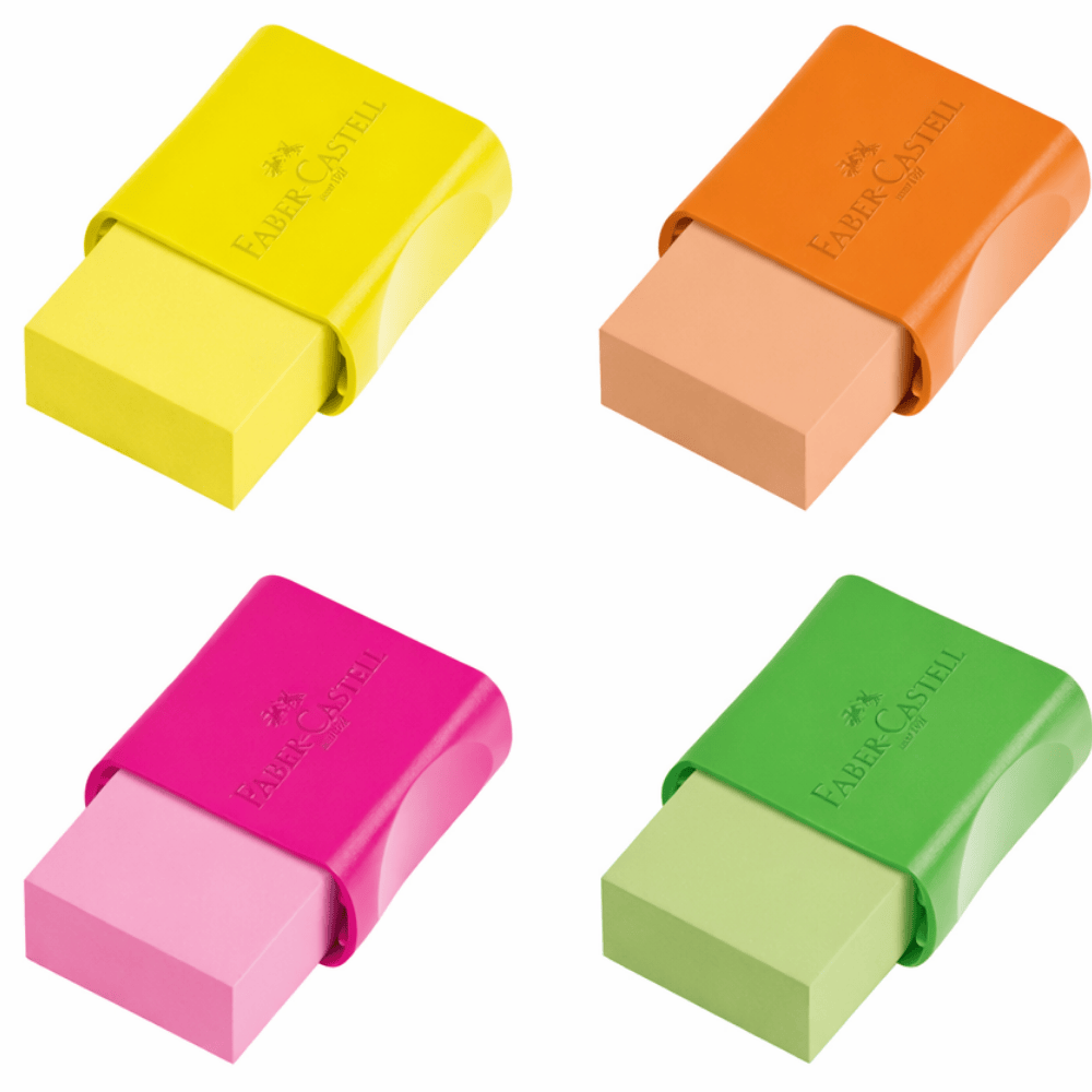 Borracha Fc Max Neon Faber Castell