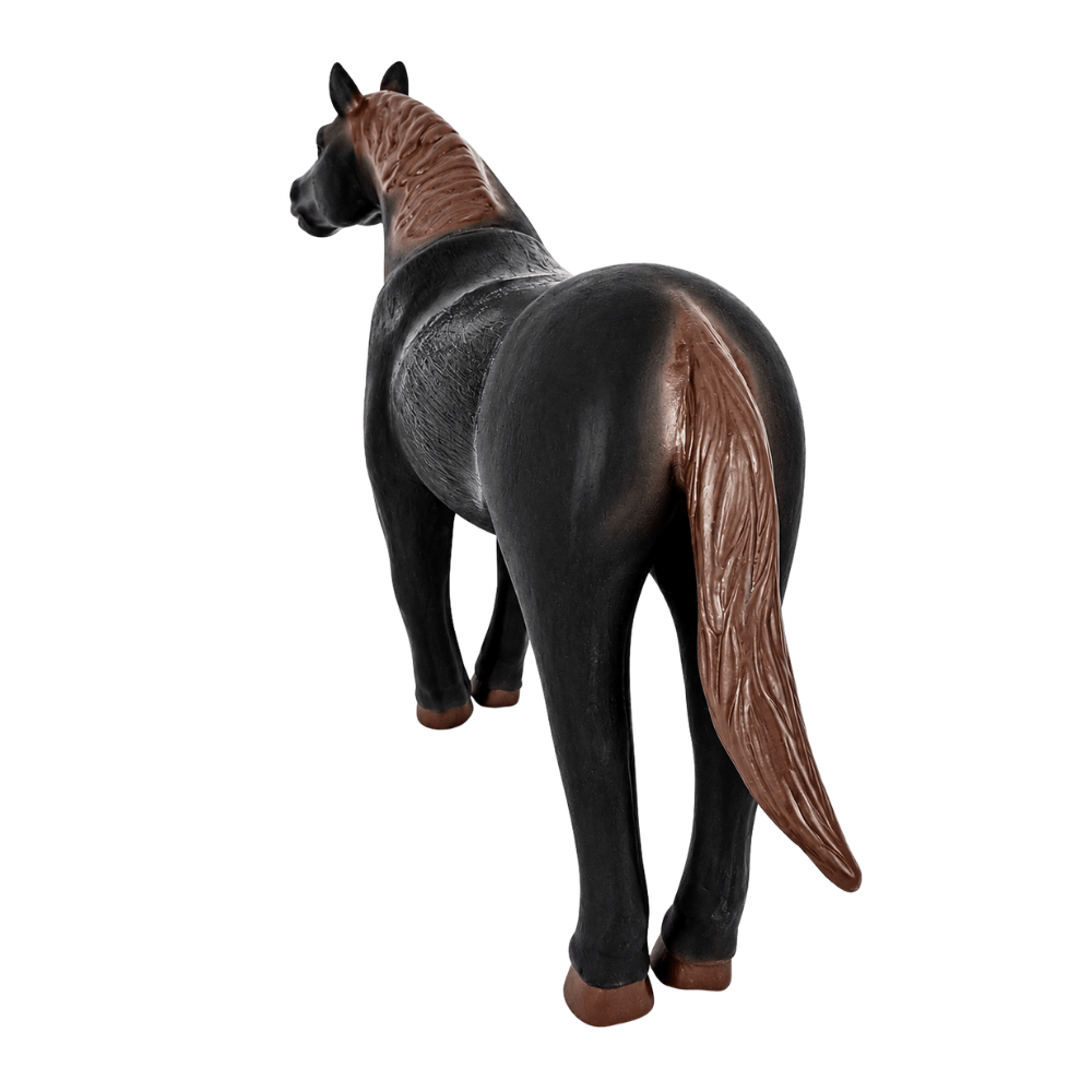 Cavalo Preto na Cinta Bee Toys
