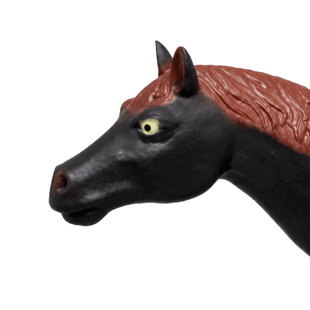 Cavalo Preto na Cinta Bee Toys