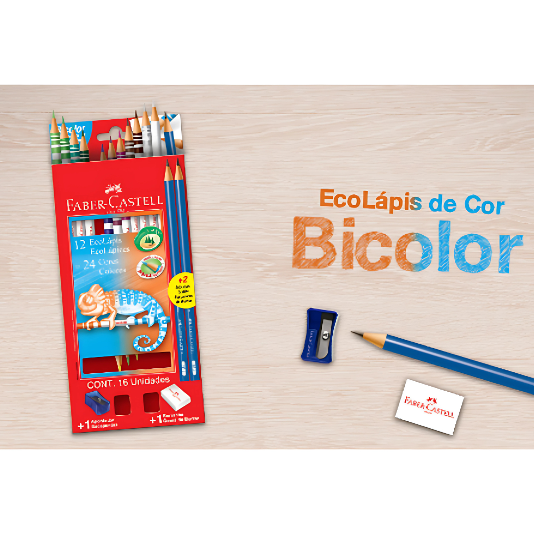 Lapis Bicolor Faber Castell