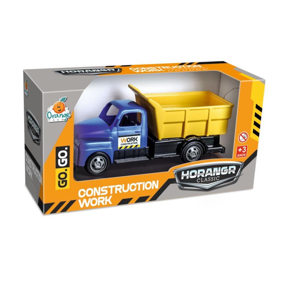 Caminhão Horangr Classic Construction Work Orange Toys