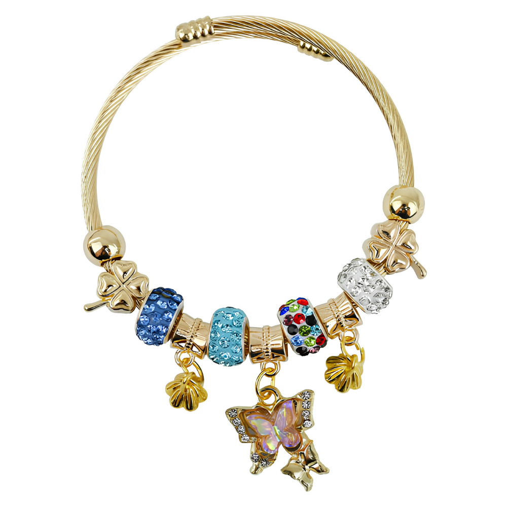 Pulseira Fixa com Pingente DM Beauty DM Brasil