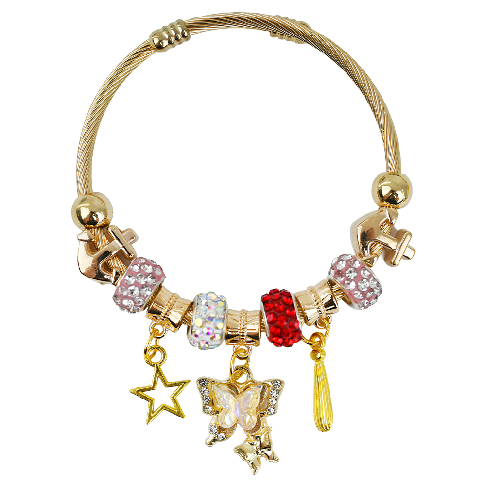 Pulseira Fixa com Pingente DM Beauty DM Brasil