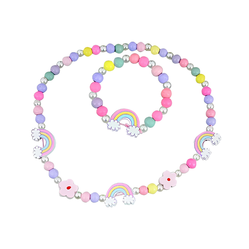 Kit Pulseira e Colar Infantil DM Beauty DM Brasil