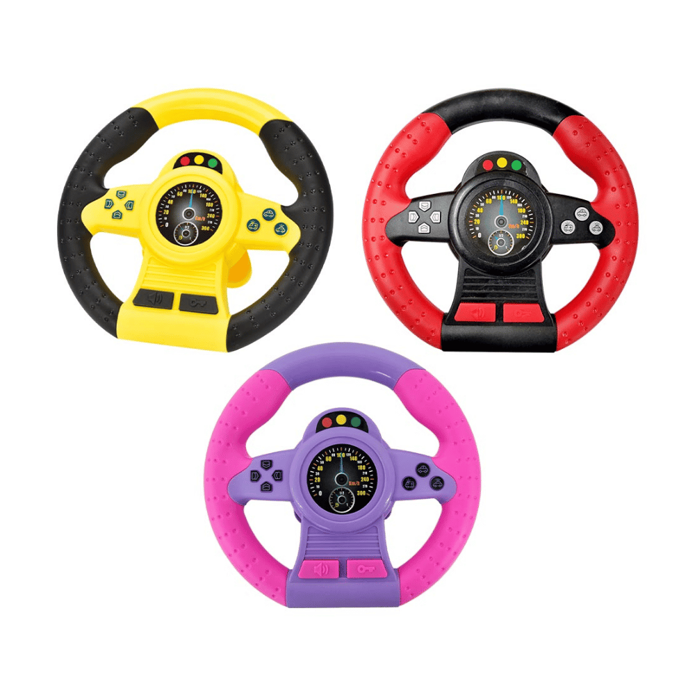 Volante Giro 360 com Som e Ventosa DM Brasil