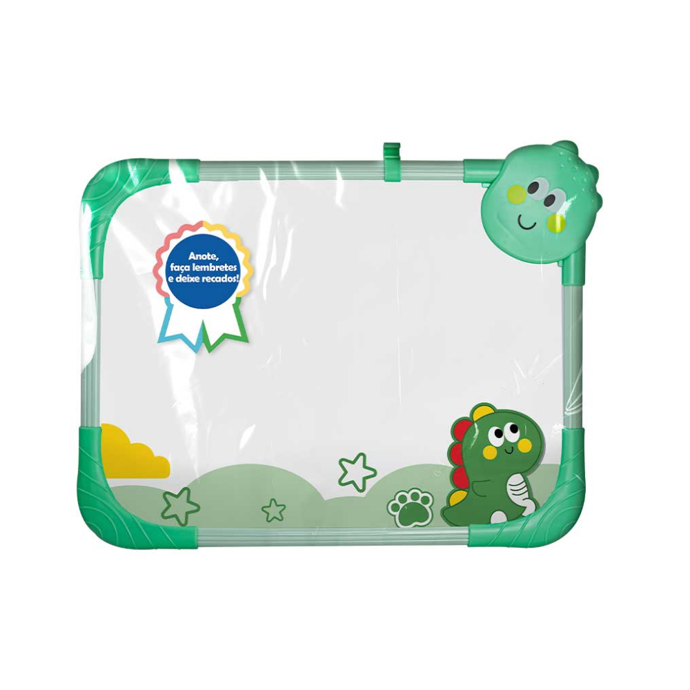 Quadro Branco Dino com Caneta DM Brasil