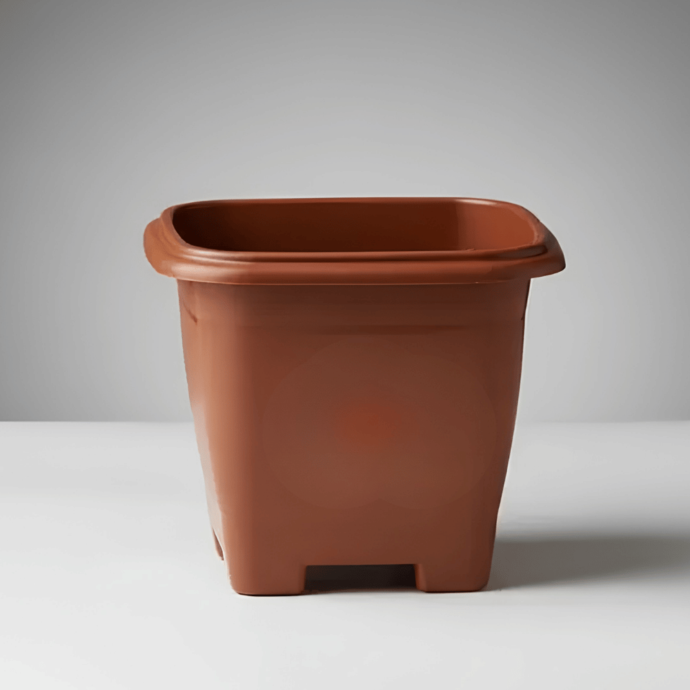 Vaso Quadrado Cerâmico 2 Litros Ercaplast