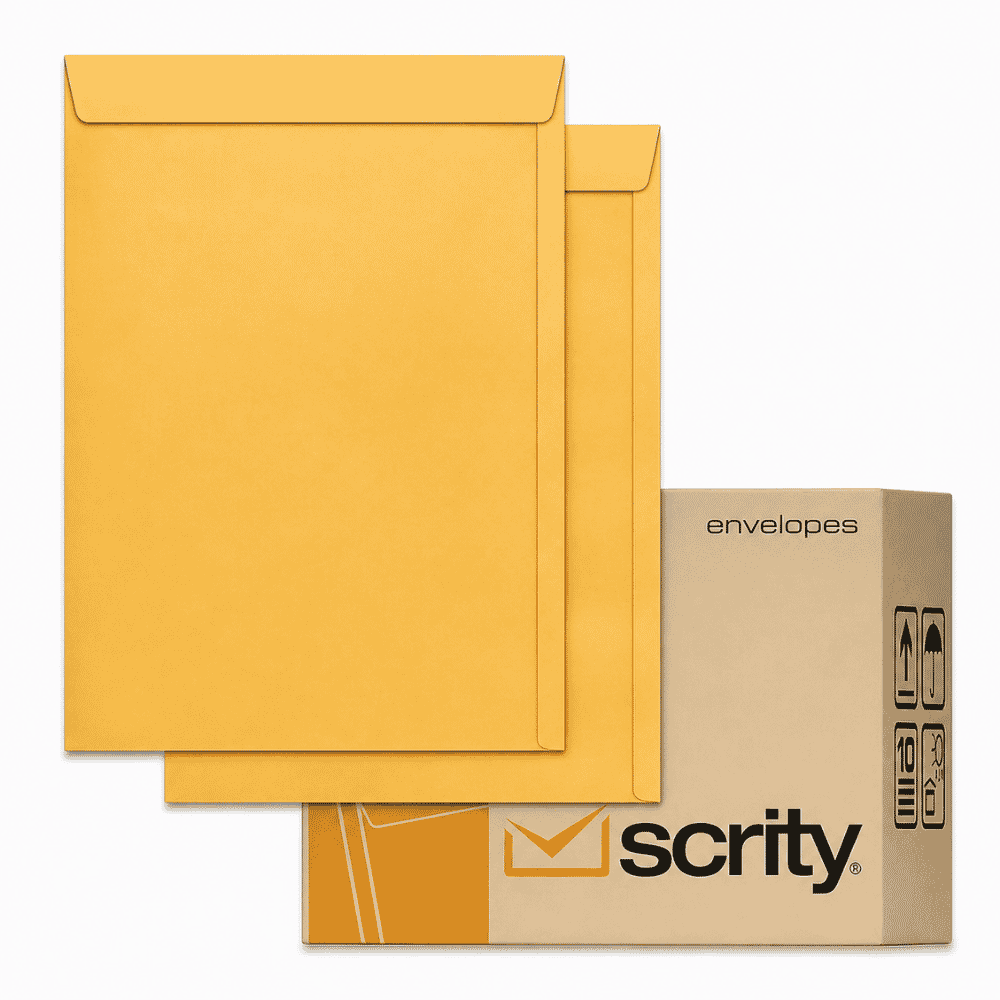 Envelope Ofício Amarelo Scrity