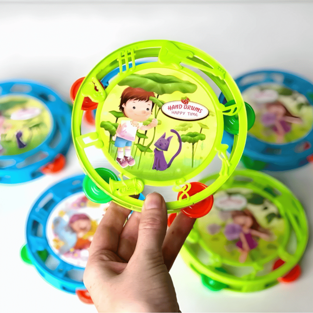 Pandeiro Infantil Ark Toys - Cx 6 Unidades