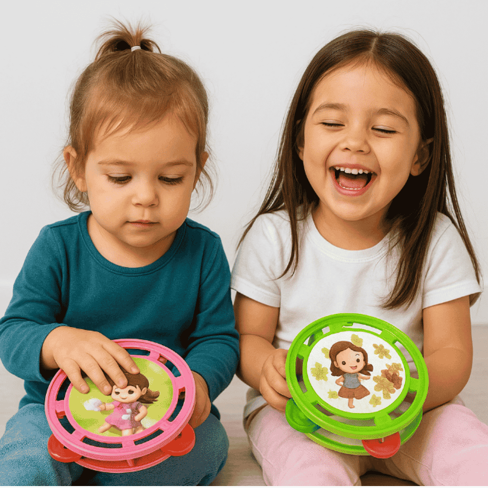 Pandeiro Infantil Ark Toys - Cx 6 Unidades