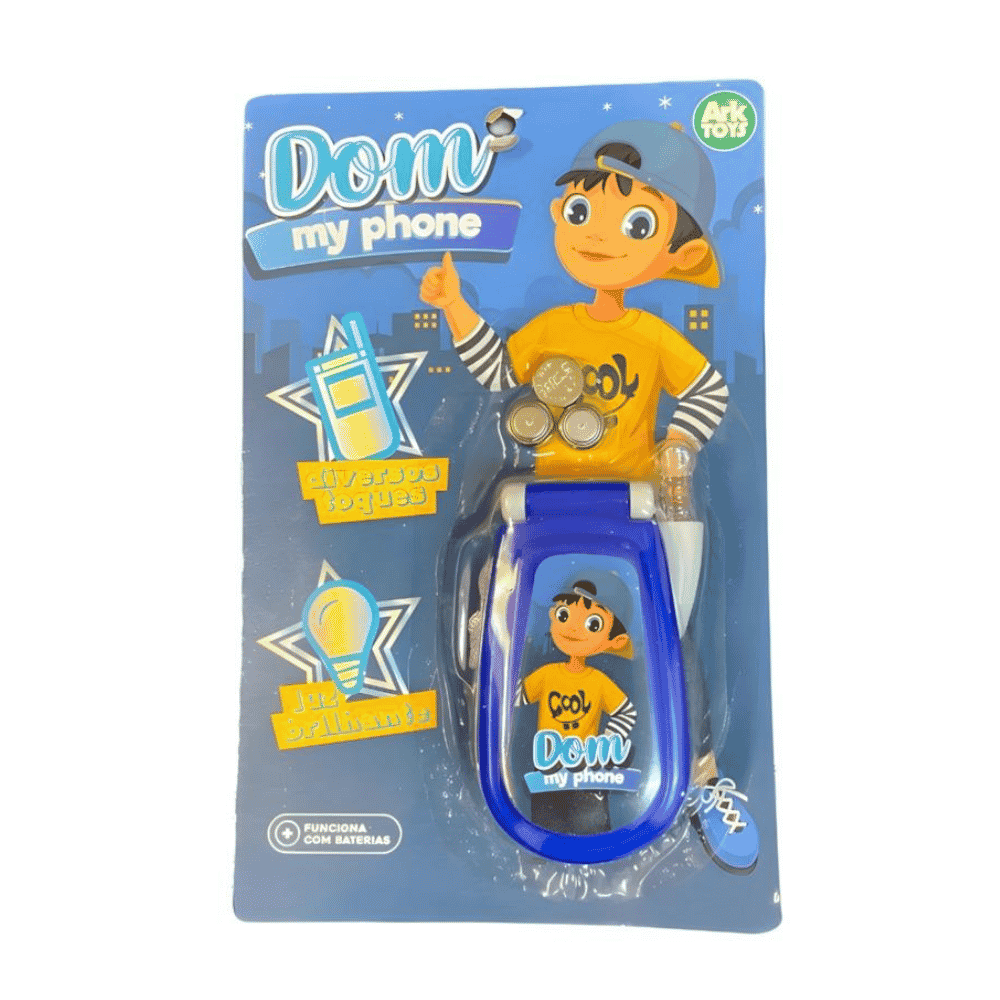 Celular Infantil Ark Toys - Cx 6 Unidades