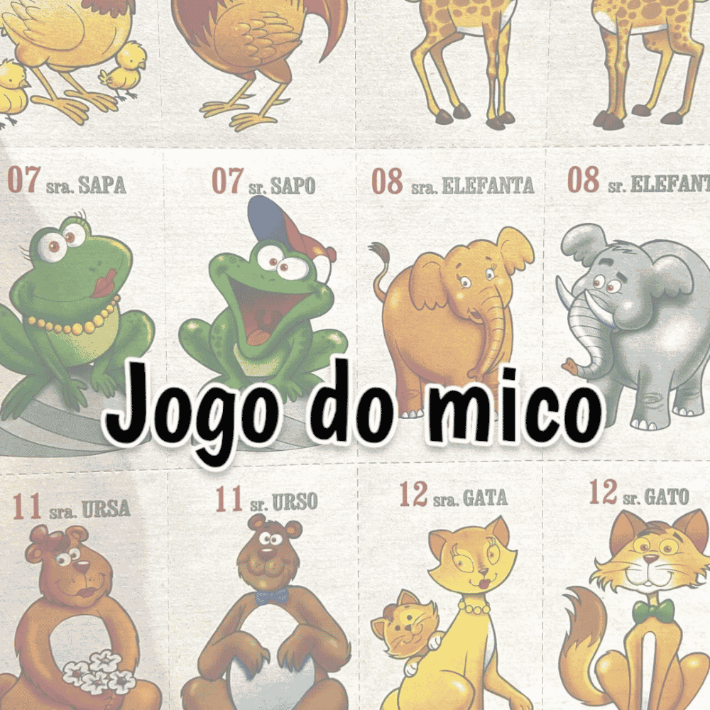 Jogo do Mico + Dominotas PMBI - Cx 6 Unidades