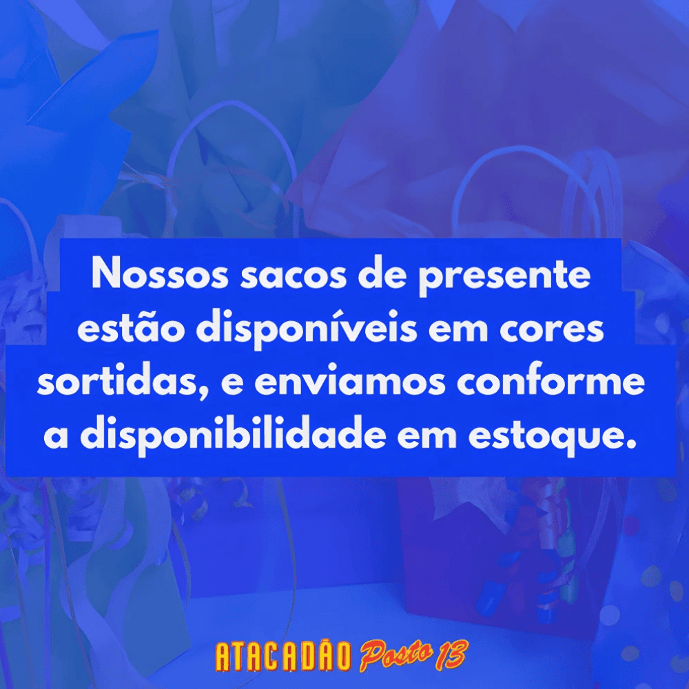 Saco Para Presente 20X29 Gala