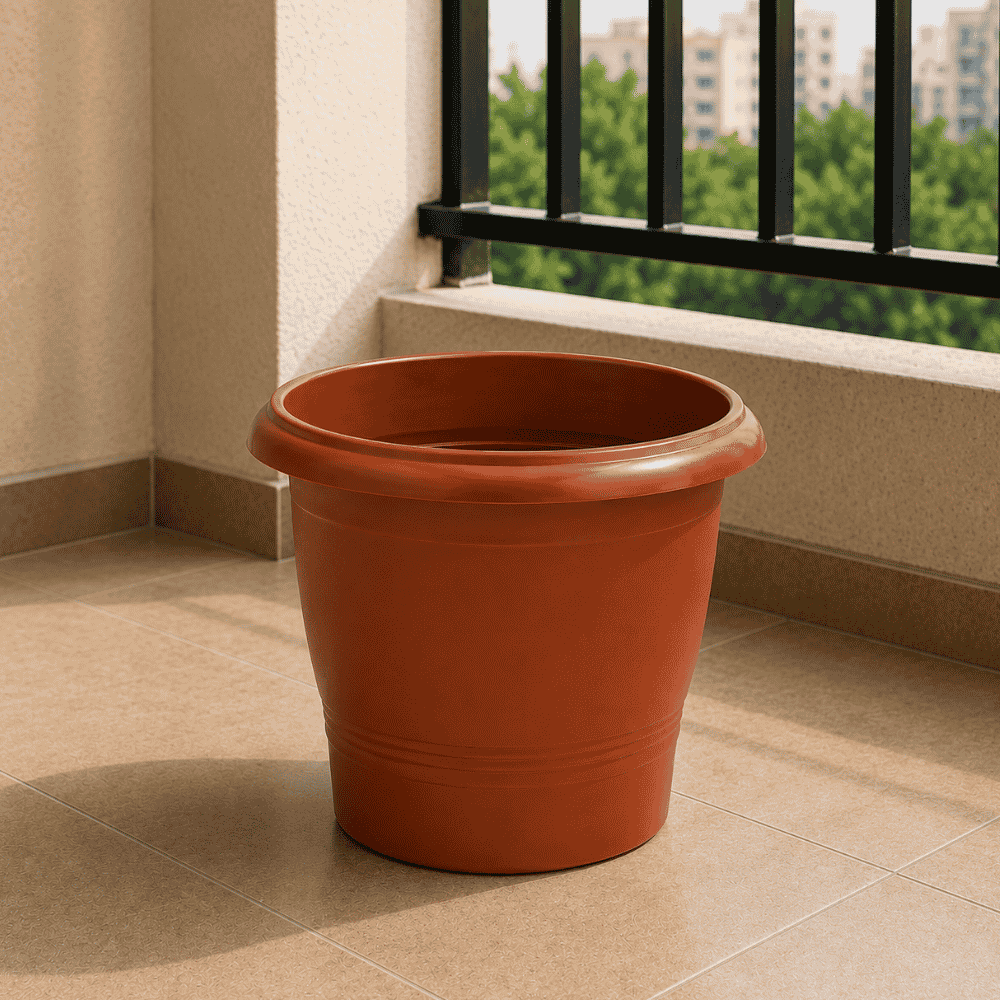 Vaso Redondo Cerâmico 700ml Ercaplast
