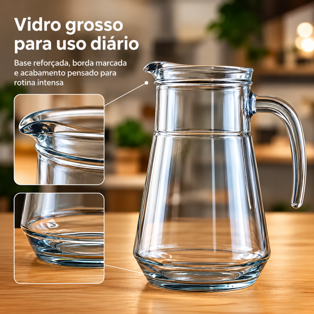 Jarra Bar 1,55L Nadir - Cx 12 Unidades