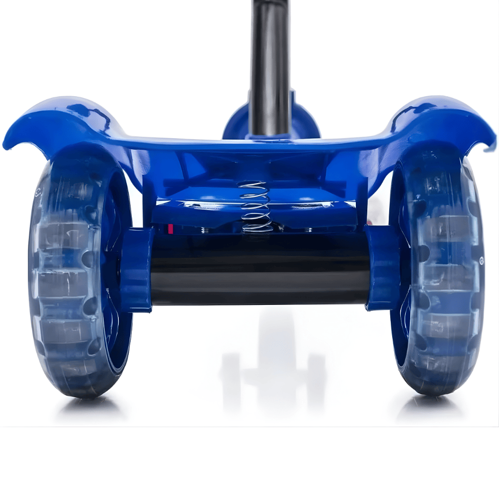 Patinete com Cesta Azul