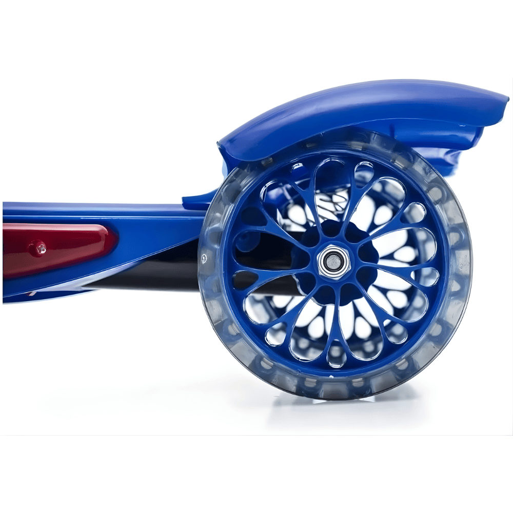 Patinete com Cesta Azul