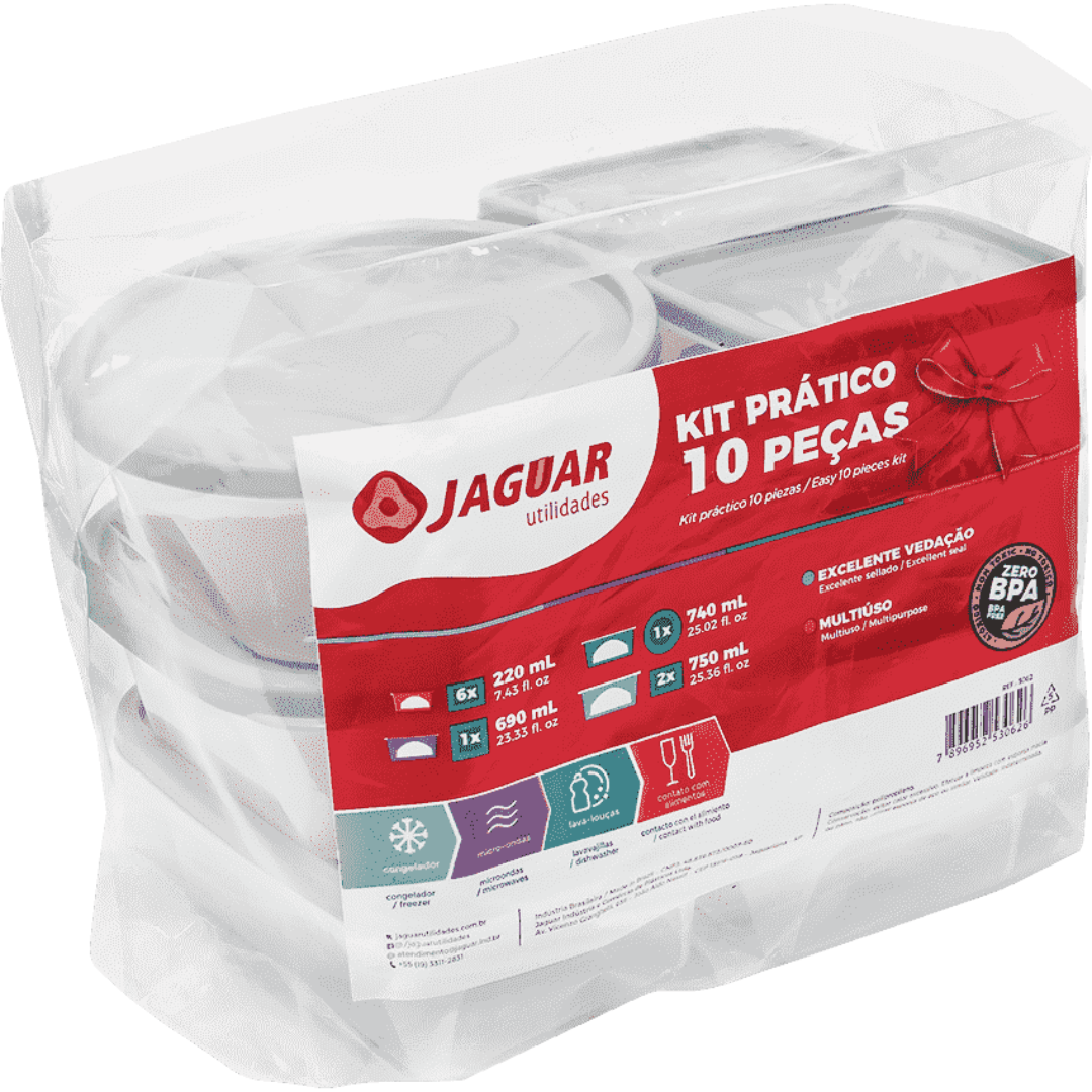 Kit Pratico 10Pcs Jaguar
