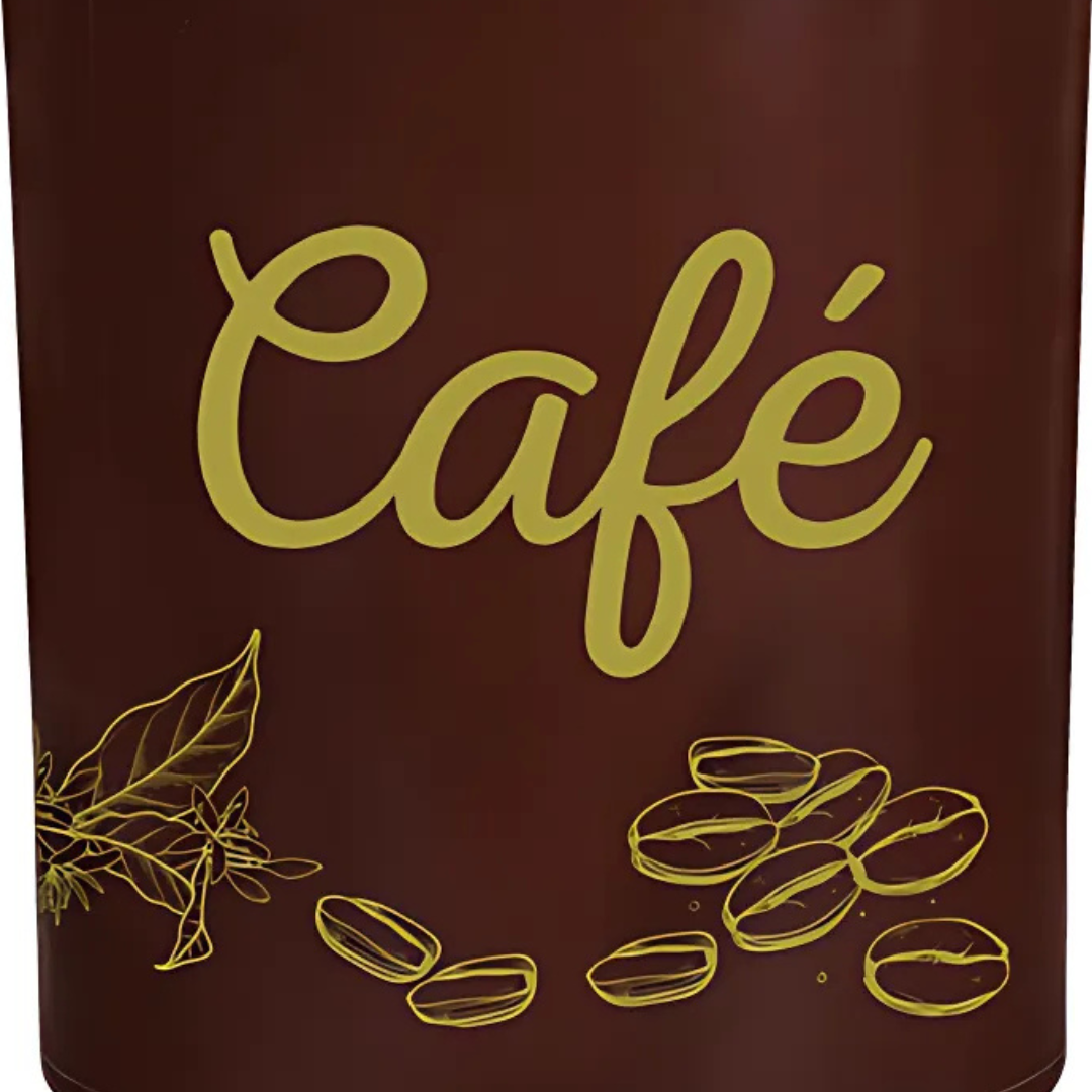 Porta Café 2,3L Marrom Alves
