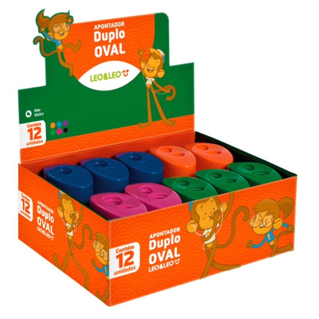 Apontador Oval Leo E Leo