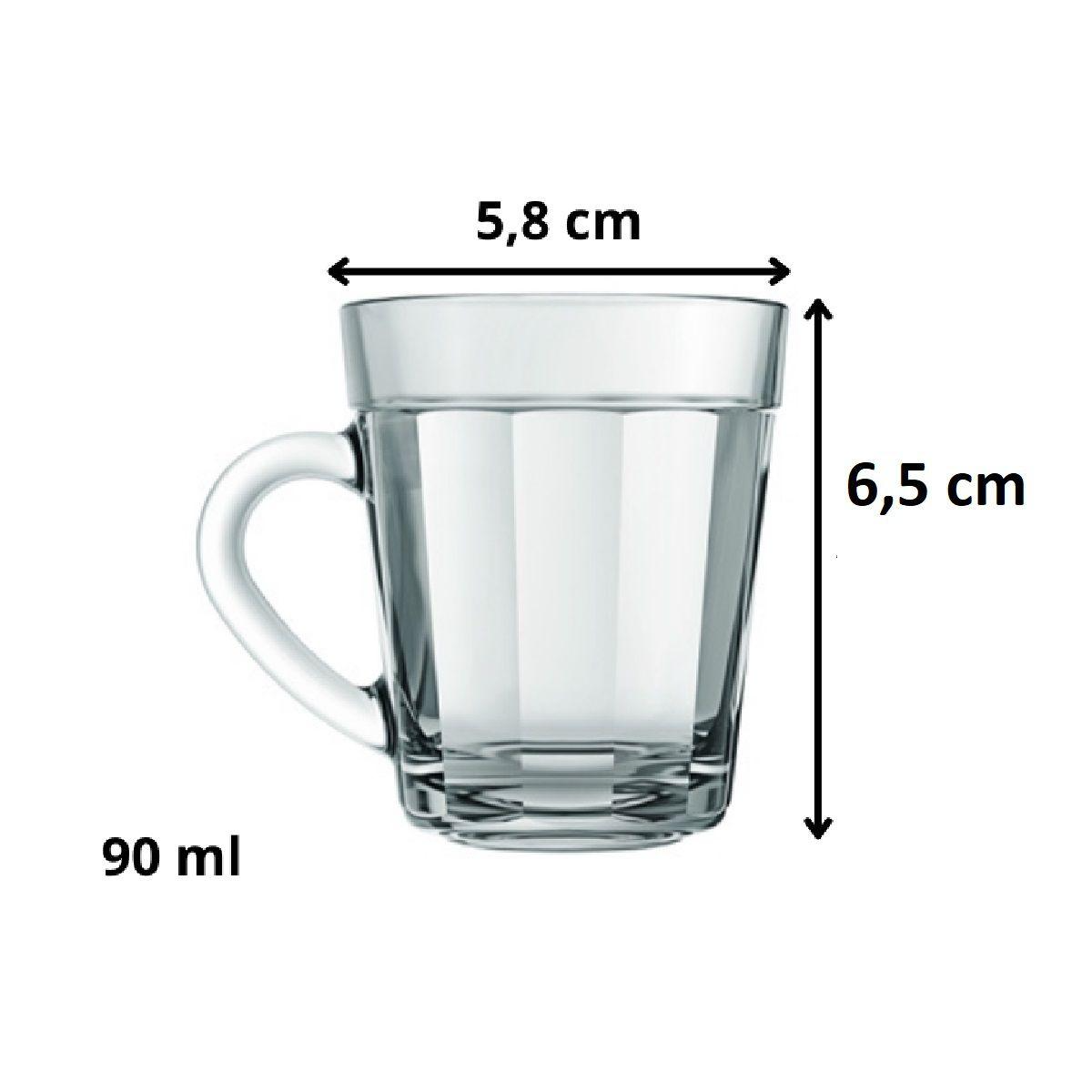Xicara Cafe Americano 90Ml S/Pires Nadir