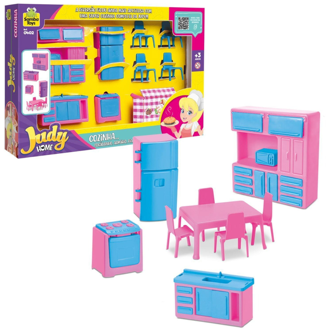 Coleção Judy Home Cozinha Samba Toys