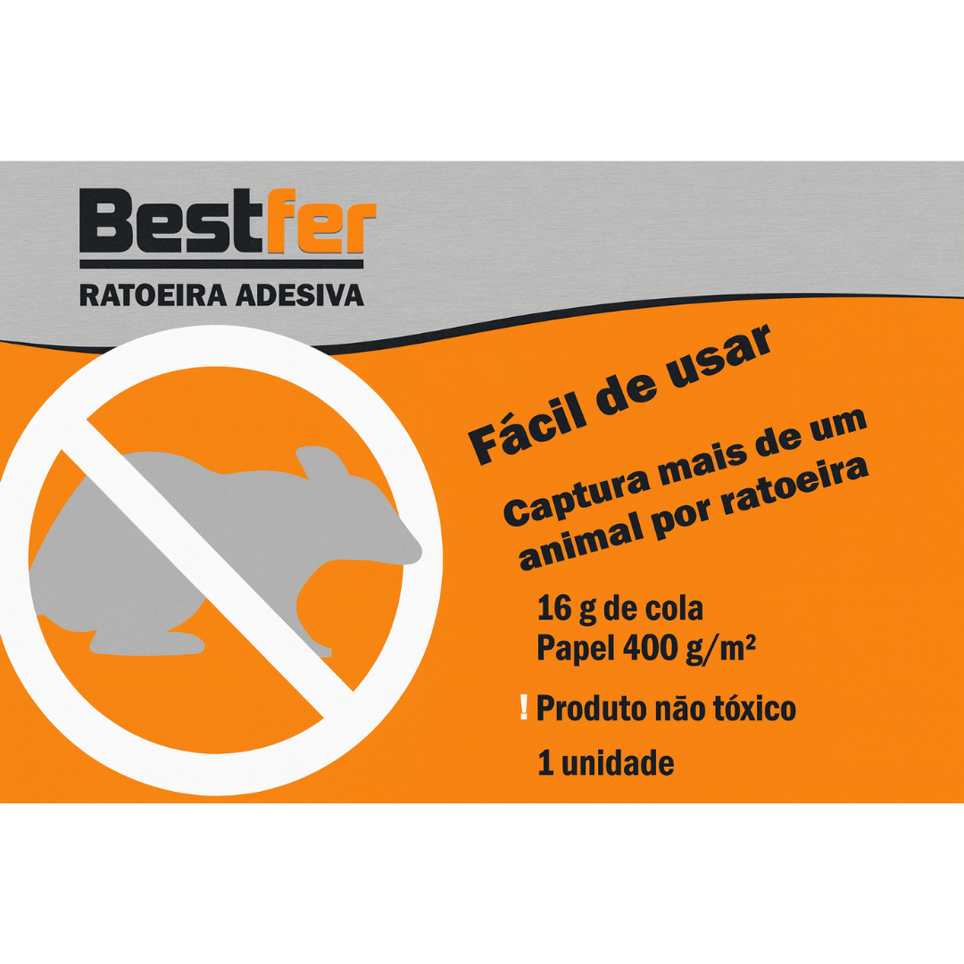 Ratoeira Adesiva Bestfer