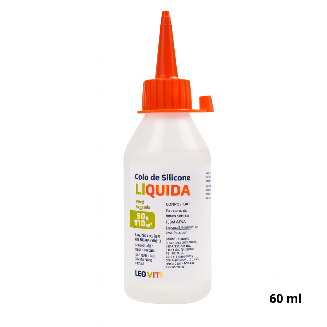 Cola Silicone Liquida 60Ml Leo E Leo