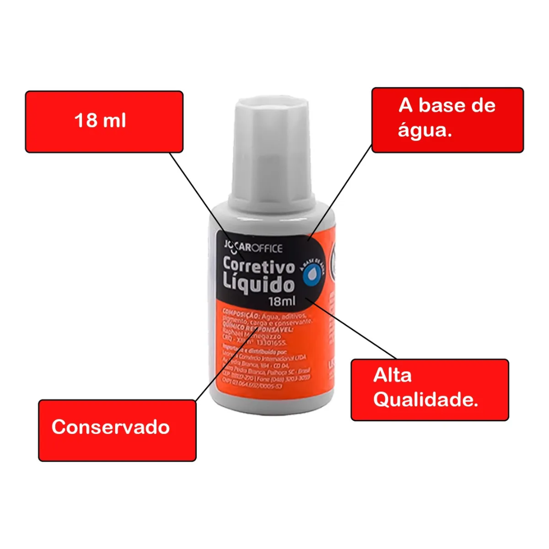 Corretivo Liq Base Agua 18Ml Leo E Leo