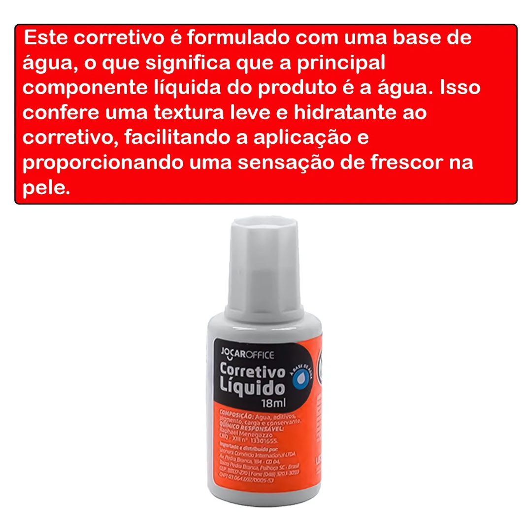 Corretivo Liq Base Agua 18Ml Leo E Leo