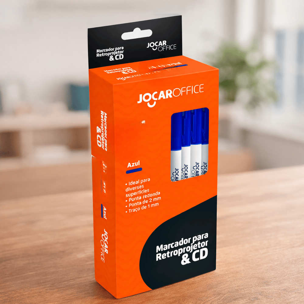 Marcador Cd/Retro Projetor 2Mm Azul
