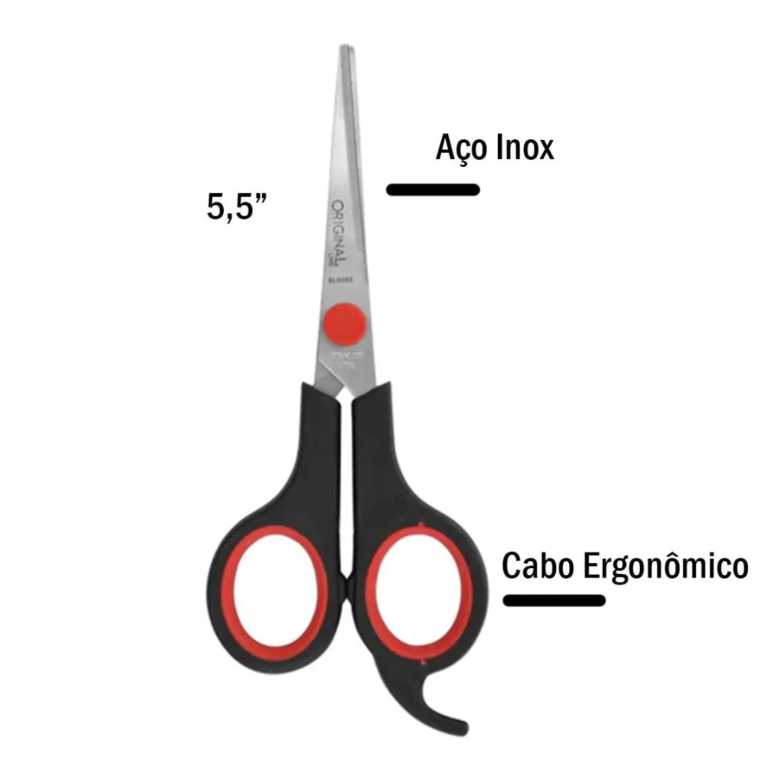 Tesoura 7 1/2 Basic Para Cabelo Original Line