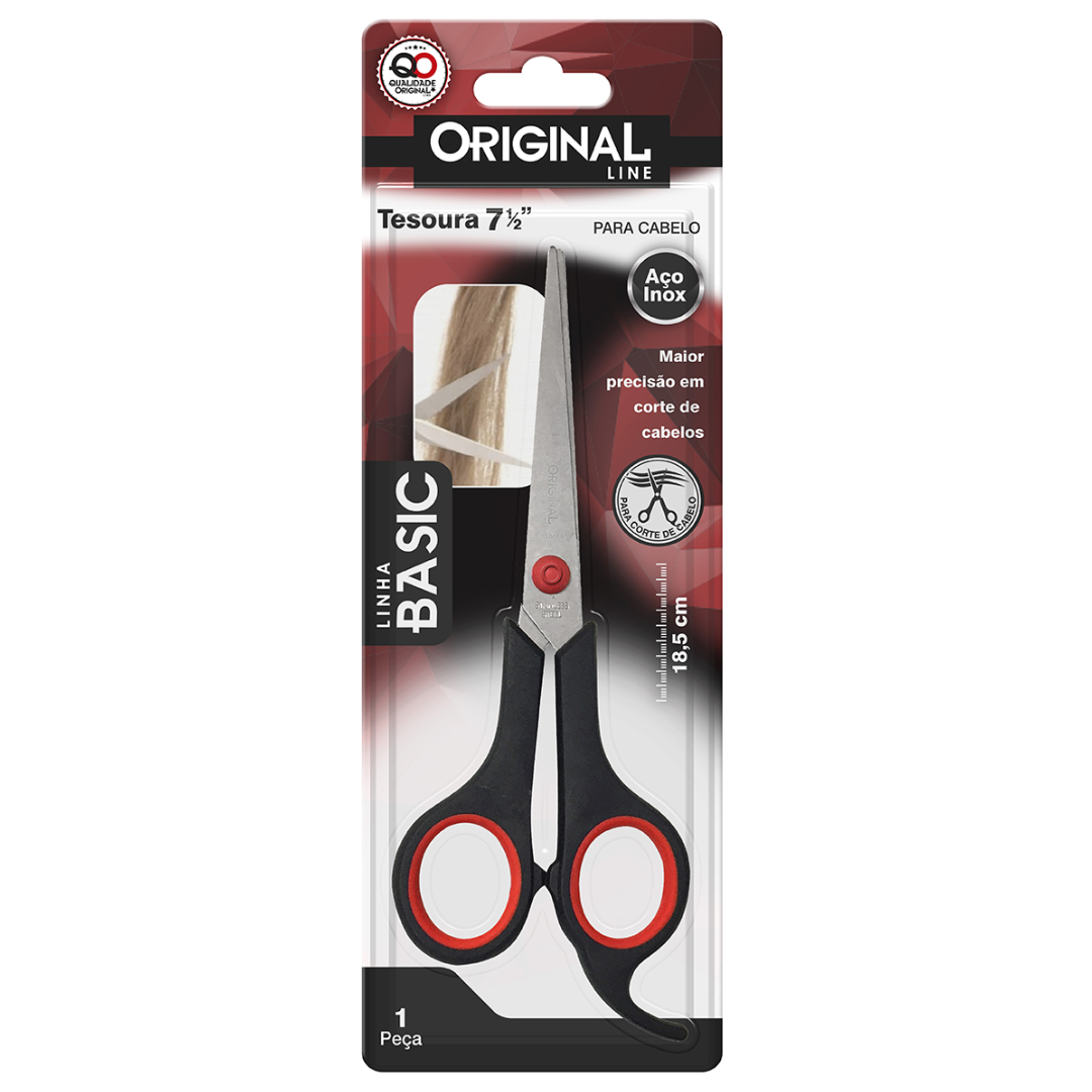 Tesoura 7 1/2 Basic Para Cabelo Original Line