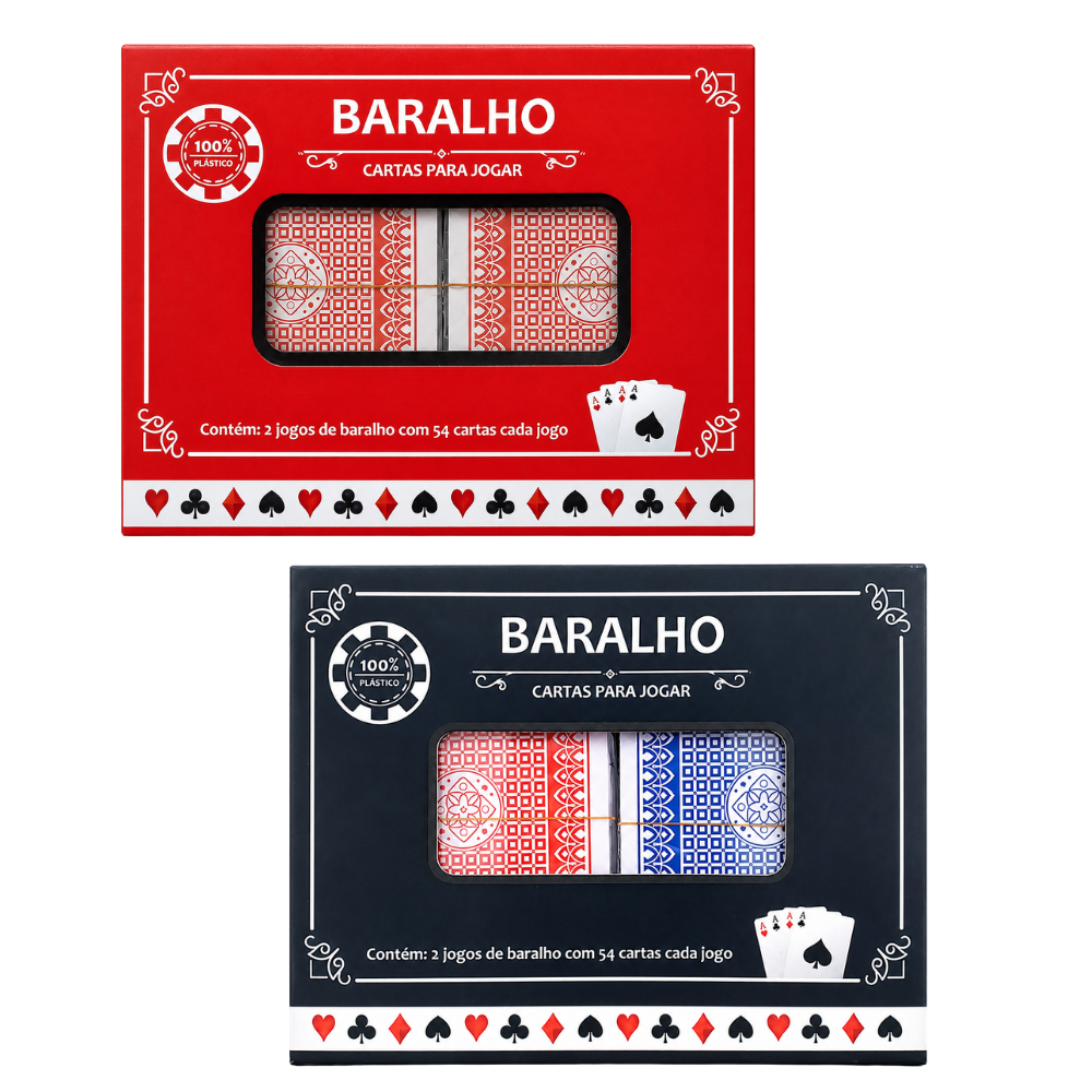 Carta Baralho Plast Imporiente Im42023