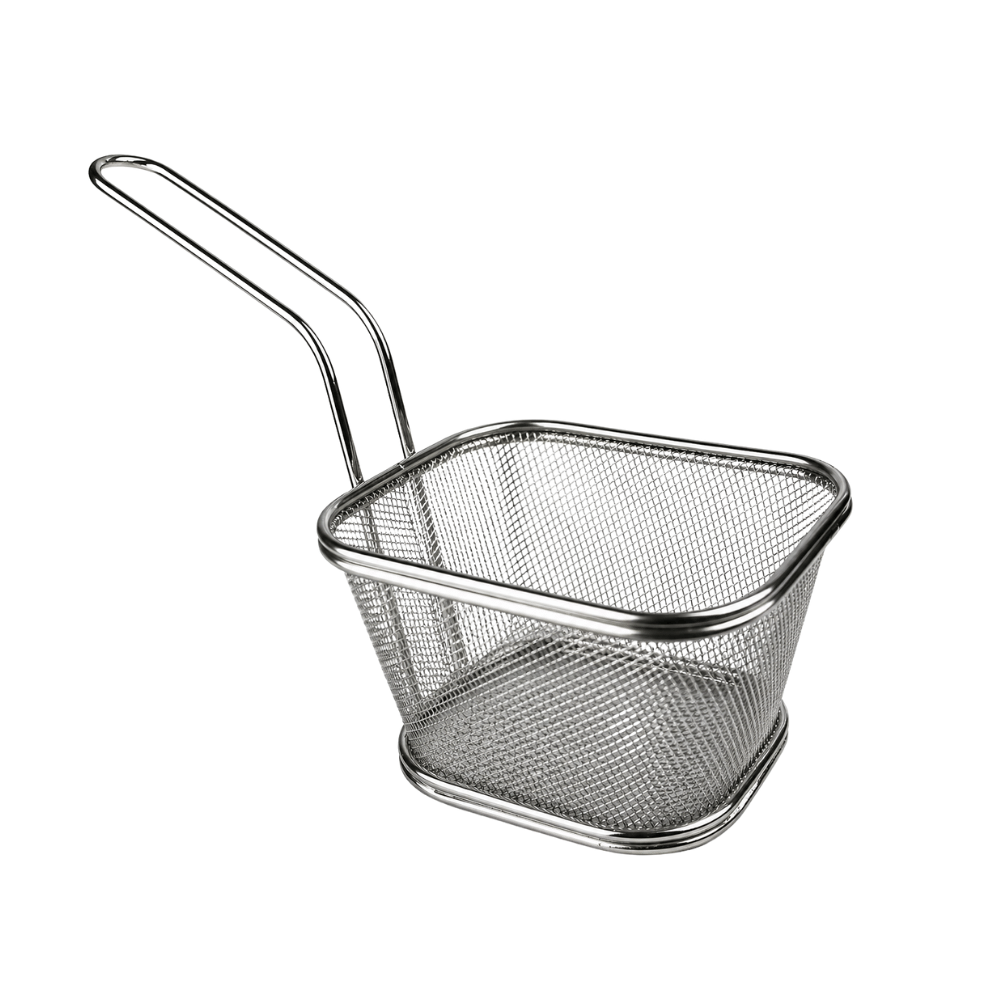Cesta para Servir Porções Inox KeHome
