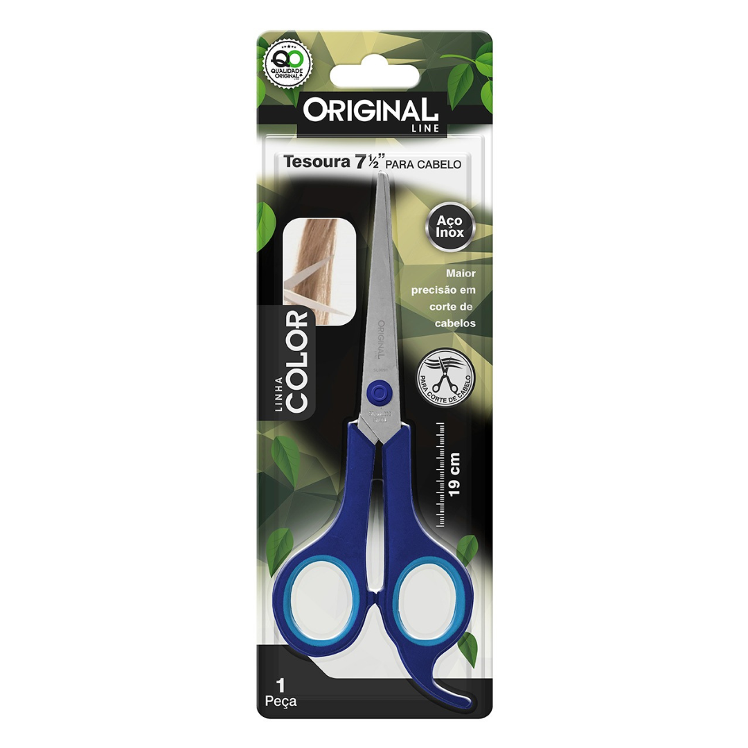 Tesoura 7 1/2 Color Para Cabelo Original Line